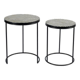 Optic Nesting Tables Set Of 2 - Furniture - Tipplergoods