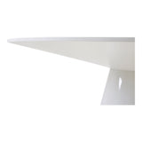 Otago Dining Table 54In Round - White - - Furniture - Tipplergoods