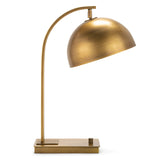 Otto Desk Lamp - Natural Brass - - Decor - Tipplergoods