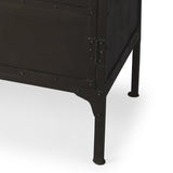 Owen Industrial Chic Console Cabinet - Furniture - Tipplergoods