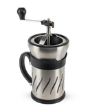 Paris Press Coffee Grinder and a French Press 2-in-1, 6 in. - Barware - Tipplergoods