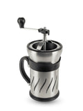 Paris Press  Coffee Grinder and a French Press 2-in-1, 6 in.