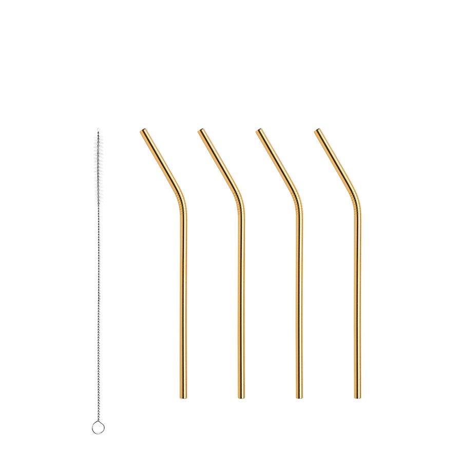 Peak Straws and small cleaning brush 4PK - Barware - Tipplergoods