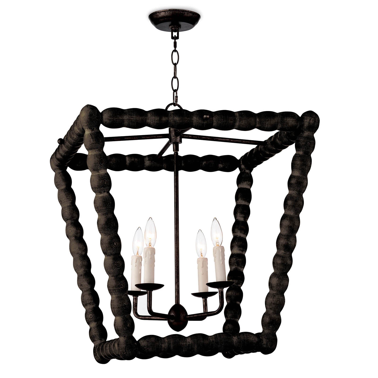 Perennial Lantern - Ebony - - Decor - Tipplergoods