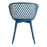 Piazza Outdoor Chair - Blue - - Outdoor Furniture - Tipplergoods