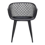 Piazza Outdoor Chair - Black - - Outdoor Furniture - Tipplergoods