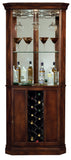 Piedmont Corner Wine & Bar Cabinet - Rustic Cherry - - Furniture - Tipplergoods