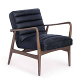 Piper Chair - Antique Black Leather - - Furniture - Tipplergoods