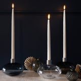 Pluto Candlestick - Grey - - Decor - Tipplergoods