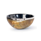 Polished Horn And Brass Bowl - Decor - Tipplergoods