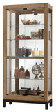 Quinn Curio Cabinet - Aged Natural - - Furniture - Tipplergoods