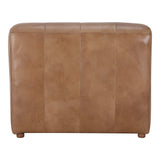 Ramsay Leather Slipper Chair Tan - Furniture - Tipplergoods