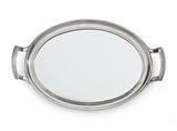 Roma Mirror Tray with Handles - Barware - Tipplergoods