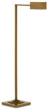 Ruxley Floor Lamp - Brass - - Decor - Tipplergoods