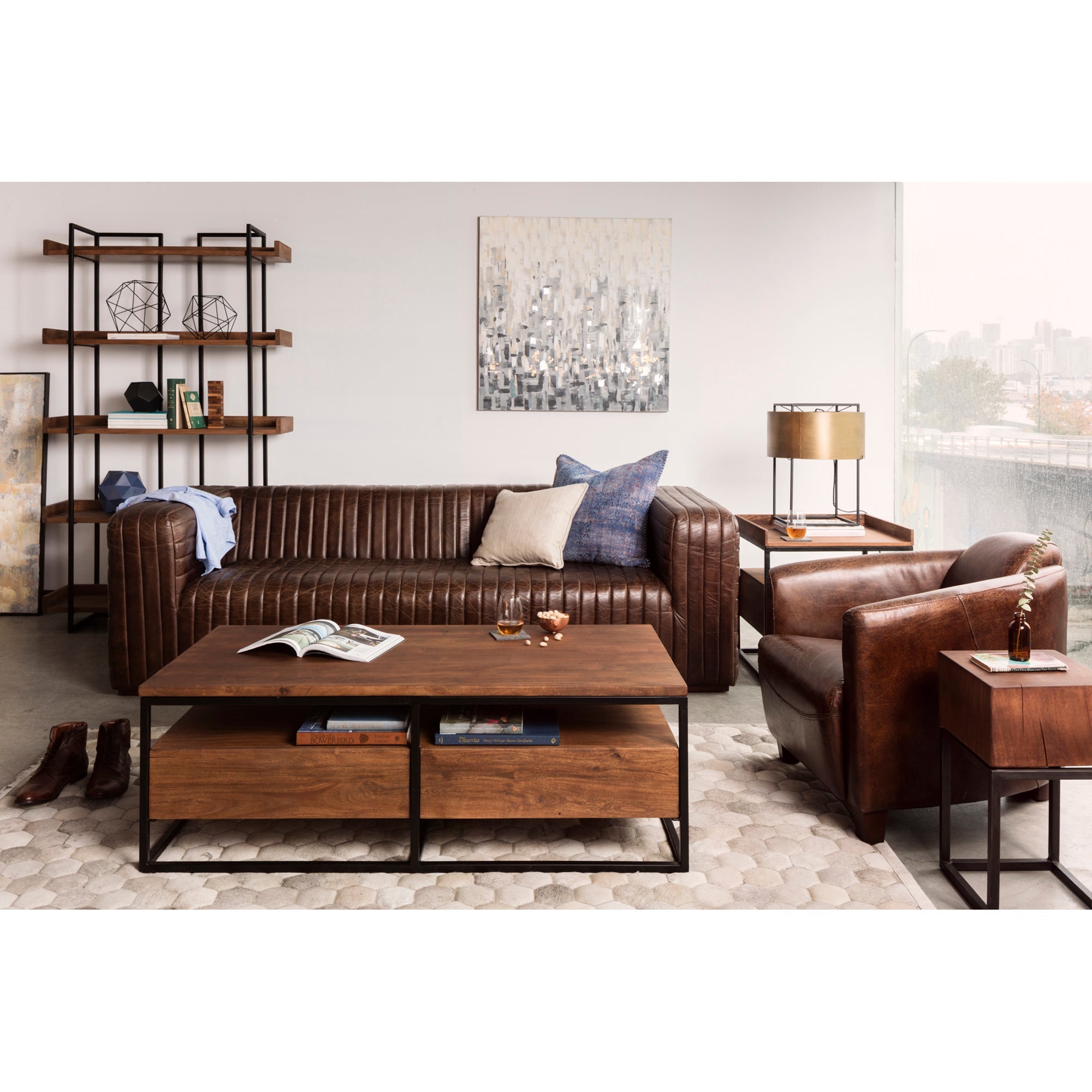 Salzburg Club Chair Brown - Furniture - Tipplergoods
