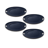 Set Of 4 Saturno Coasters 5.5 - Blue - - Barware - Tipplergoods