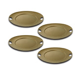 Set Of 4 Saturno Coasters 5.5 - Gold - - Barware - Tipplergoods