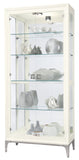Sheena Curio Cabinet - Aged Linen - - Furniture - Tipplergoods