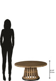 Shoreline Round Cocktail Table - Furniture - Tipplergoods