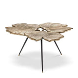 Side Table Ginkgo vintage brass finish - Furniture - Tipplergoods