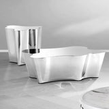Side Table Sceptre polished stainless steel - Furniture - Tipplergoods