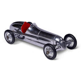 Silberpfeil Racecar Model Aluminum, Red Seat