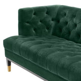 Sofa Castelle roche dark green velvet - Furniture - Tipplergoods