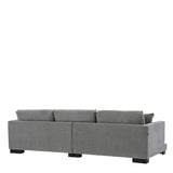Sofa Tuscany - Clarck grey | black feet - - Furniture - Tipplergoods