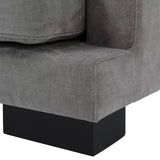 Sofa Tuscany - Clarck grey | black feet - - Furniture - Tipplergoods