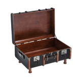 Stateroom Trunk Table - Black & Honey - - Furniture - Tipplergoods