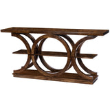Stowe Console Table - Brown Rustic - - Furniture - Tipplergoods