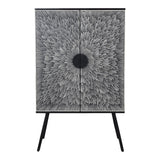 Sunburst Wine Cabinet - Furniture - Tipplergoods