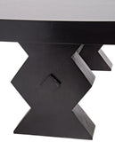 Suzu Cocktail Table, Hand Rubbed Black - Furniture - Tipplergoods
