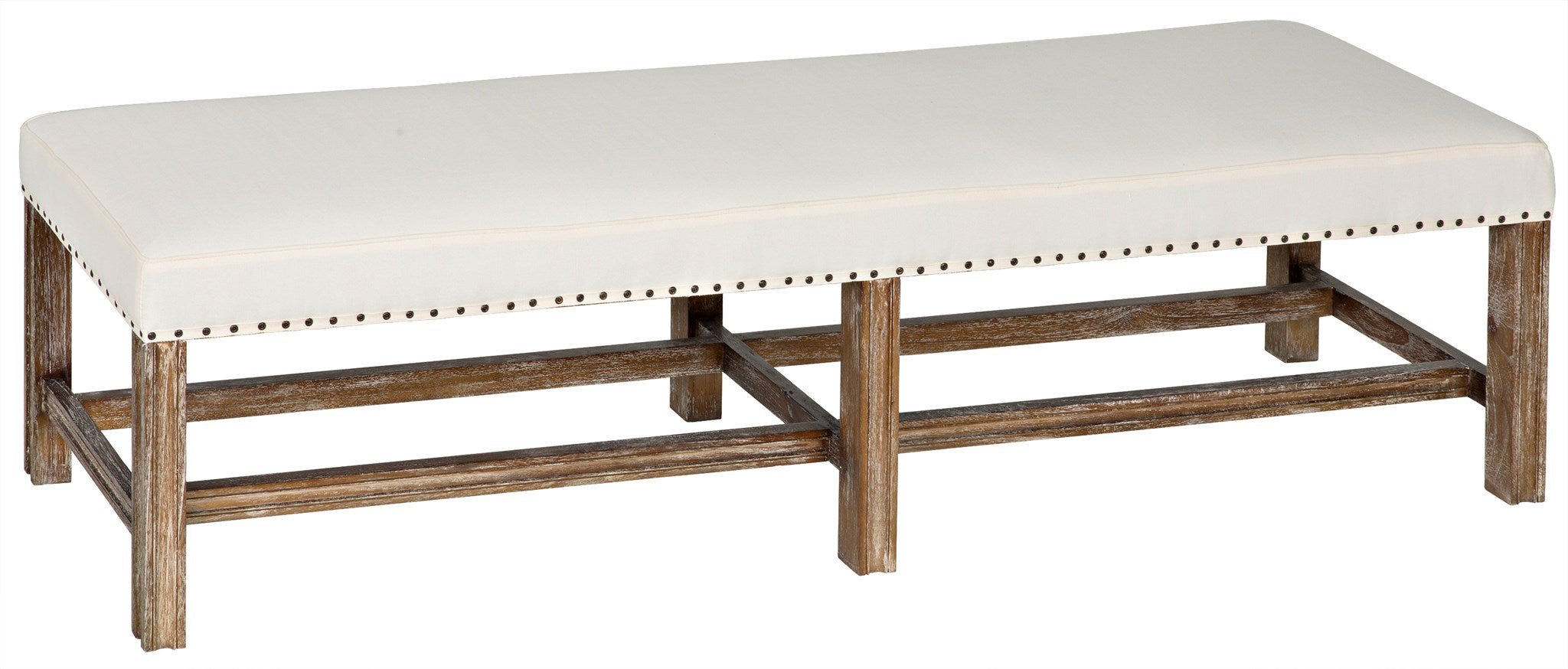 Sweden Bench, Grey Wash - Furniture - Tipplergoods
