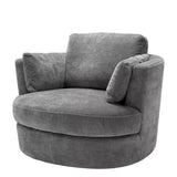 Swivel Chair Clarissa - Clarck grey | swivel base - - Furniture - Tipplergoods