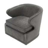 Swivel Chair Dorset - Granite grey | swivel base - - Furniture - Tipplergoods