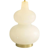 Table Lamp Cavo antique brass finish incl shade - Decor - Tipplergoods