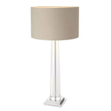 Table Lamp Oasis clear crystal incl. shade - Decor - Tipplergoods