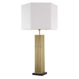 Table Lamp Viggo antique brass fin incl shade - Decor - Tipplergoods