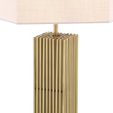 Table Lamp Viggo antique brass fin incl shade - Decor - Tipplergoods