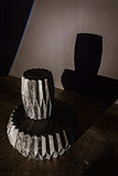 Tamela Stool/Drinks Table, Cinder Black - Furniture - Tipplergoods