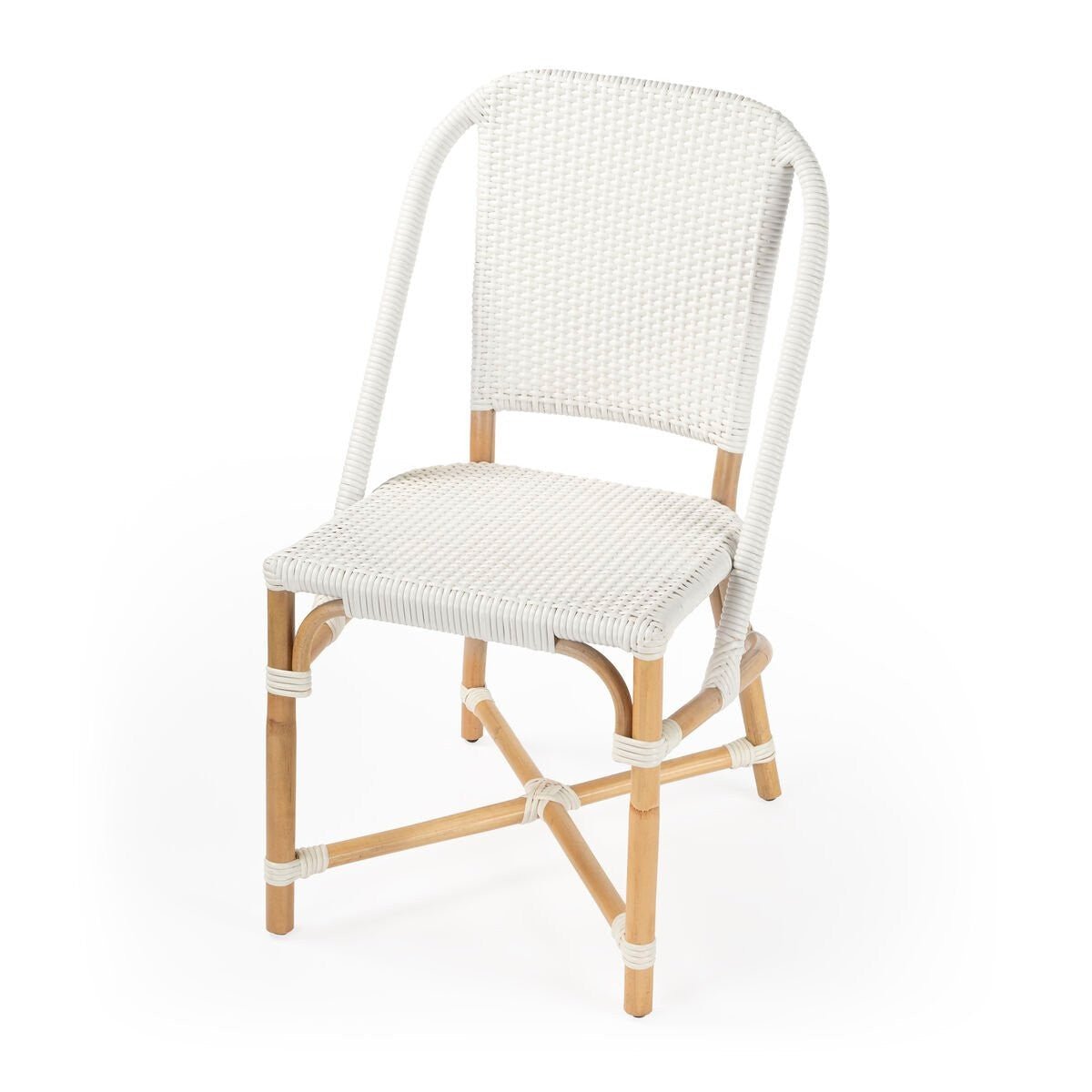Tenor Dining Chair - Glossy White - - Furniture - Tipplergoods