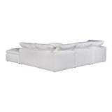 Terra Condo Dream Modular Sectional Livesmart Fabric - White - - Furniture - Tipplergoods