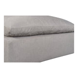 Terra Condo Ottoman Livesmart Fabric - Grey - - Furniture - Tipplergoods