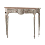 The Delroy Console Table - VISBY - CHIPPY WHITE - - Furniture - Tipplergoods