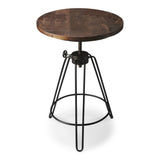 Trenton Metal & Wood Accent Table