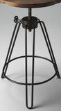 Trenton Metal & Wood Accent Table - Furniture - Tipplergoods