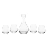 Tuscany Classics Decanter Set w/4 Stemlass Wine Glasses