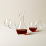Tuscany Classics Decanter Set w/4 Stemlass Wine Glasses - Barware - Tipplergoods