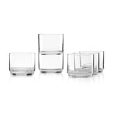 Tuscany Classics Stackable Glasses Short Set of 6 - Barware - Tipplergoods